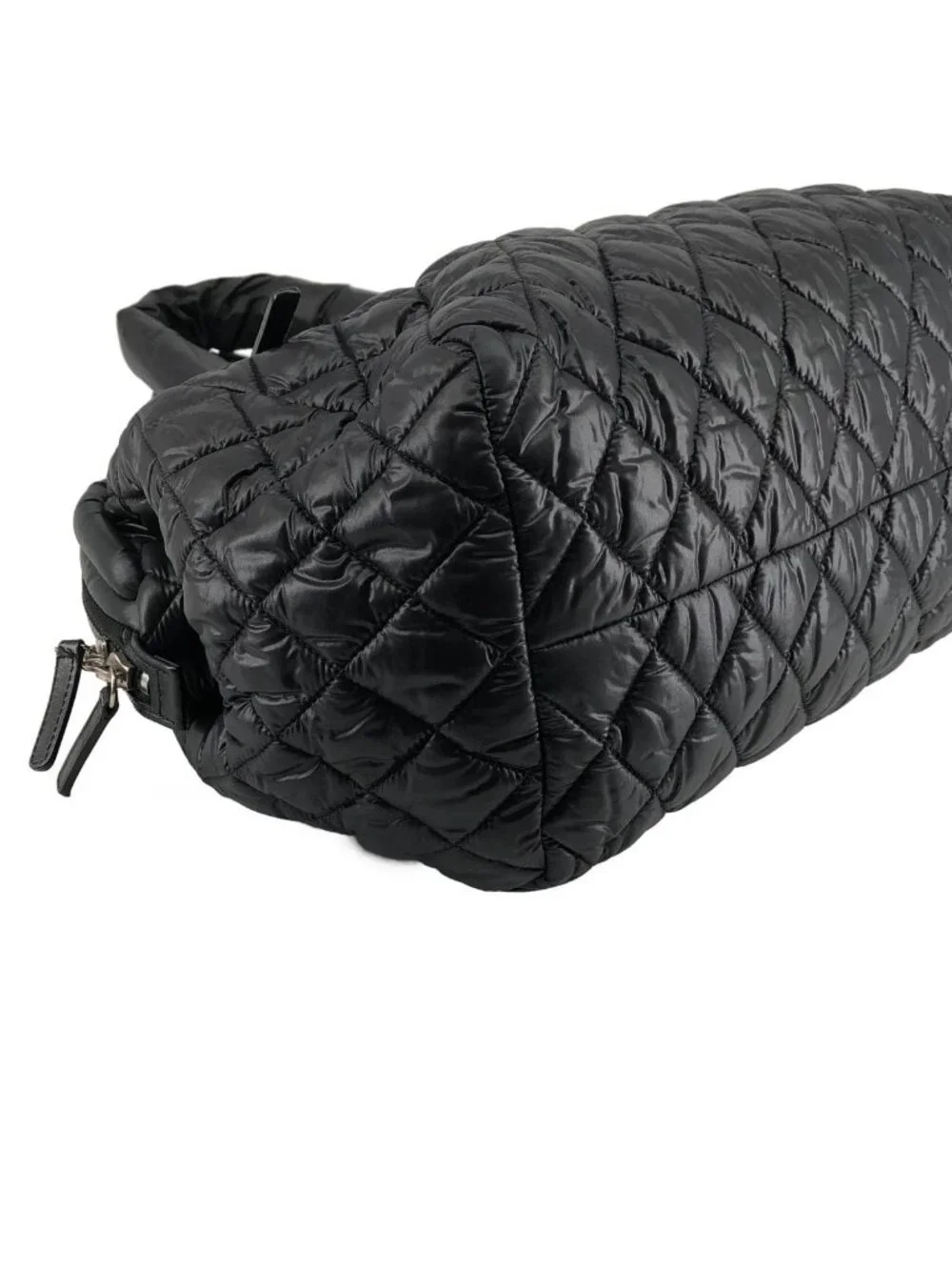 Chanel Coco Cocoon Boston Bag Black